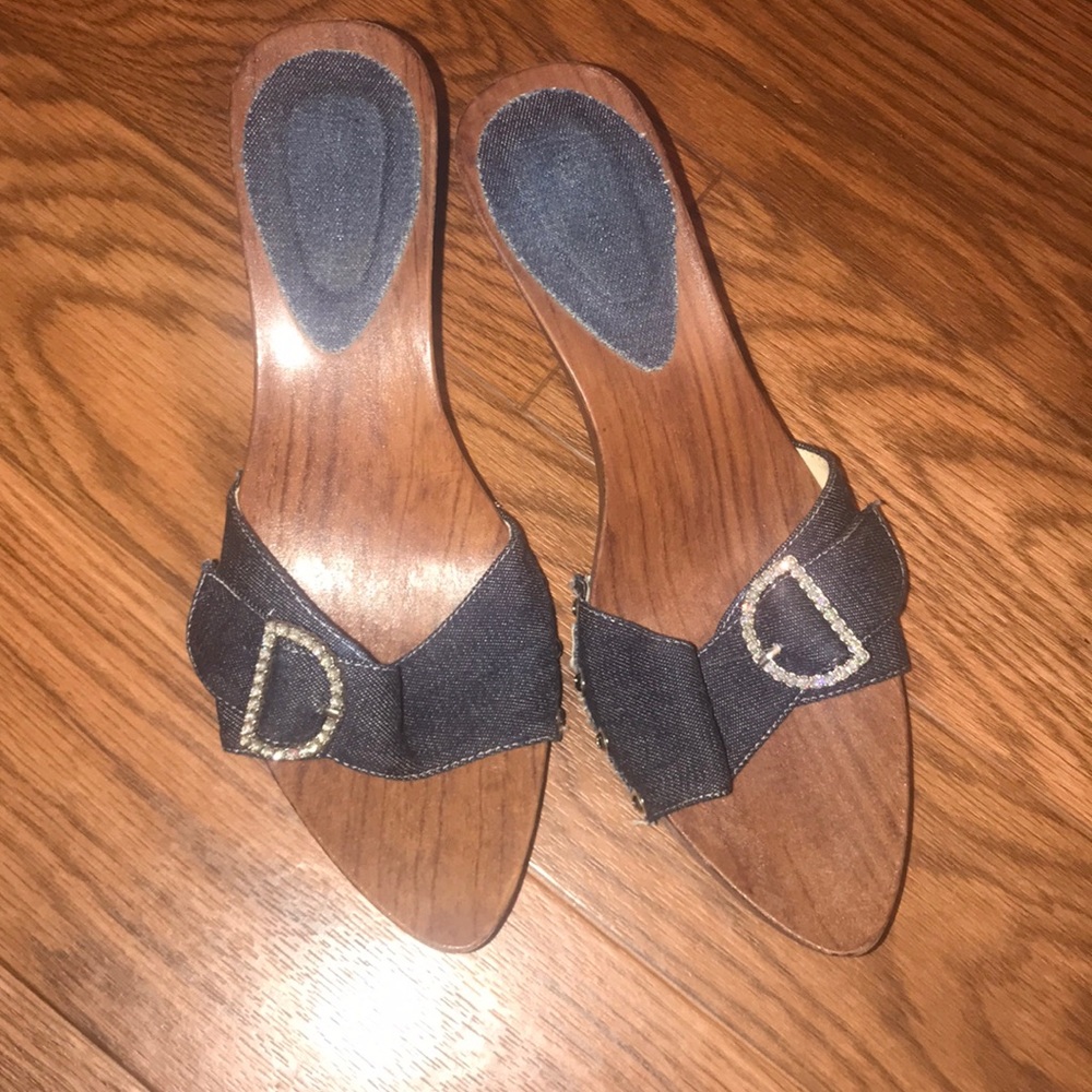 preloved heeled clogs - Picture 2 of 6